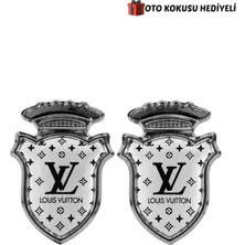 Autowise Lv Motifli Desenli Arma Logo Amblem 2li