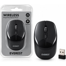 Go İthalat Wıreless - Kablosuz USB Optical Mouse Vakumlu Ambalaj 1600DPI Pilli= 1AA Smw-89 (5440)