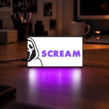 Gişe Arts Masa Lambası - Scream (Çığlık) Adaptörlü Dekoratif & Hediyelik Lamba