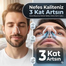 Desperado Burun Genişletici - Horlama Önleyici, Ergonomik Tasarımlı Nefes ve Uyku Aparatı (Nazal Dilatör)