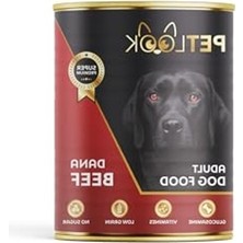 AKS Yetişkin Sığır Etli Konserve Köpek Maması, 415 Gr, Parça Etli
