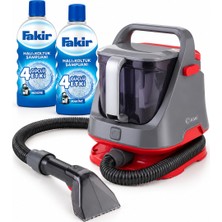 Kiwi 650 W Güç, 1,4 L Temiz Su, 1,2 L Kirli Su Halı ve Koltuk Yıkama Makinesi, Fakir 2×1000 ml Halı ve Koltuk Şampuanı ve 2×20 ml Lavanta Yağı Bakım Seti KCC-4320