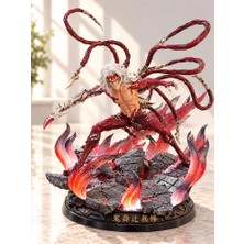 Vintessy Ledli Demon Slayer Tengen Uzui Çift Kılıçlı Efektli Anime Figürü ALK6602