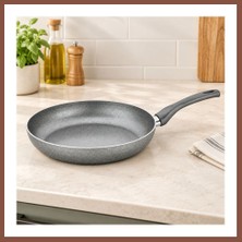Bezos Granit Tava 22 cm Tek Saplı Dry