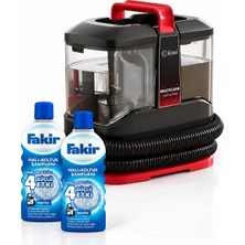 Kiwi 13 Kpa Emiş, 1 L Temiz Su, 500 ml Kirli Su Halı ve Koltuk Yıkama Makinesi, Fakir 2×1000 ml Halı ve Koltuk Şampuanı ve 2×20 ml Lavanta Yağı Bakım Seti KCC-4317