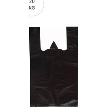 Aydogan's Siyah Atlet Poşet Büyük Boy 50X90 cm Takriben 240 Adet 20 kg