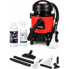 Fantom 2400 W Güç, 3 Bar Pompa, 4 L Temiz Su Halı ve Koltuk Yıkama Makinesi, Limprox Net-35 1 L Şampuan ve F-26 1 L Leke Çıkarıcı ve 2×20 ml Lavanta Yağı Bakım Seti cc 9000