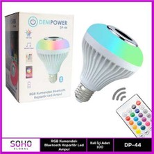 Bin1çeşit Dempower Müzikli Bluetooth Ampul