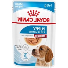 Rafta Yavru Köpek Yaş Maması, Gravy Içerikli, 140 gr x 10 Adet