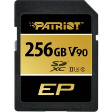 Patriot 256GB Ep Series V90 Sd Hafıza Kartı (PEF256GEP92SDX)