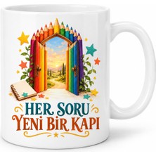 Nida Çocukça Merak Tasarımlı Porselen Kupa - Model 939 Nıda