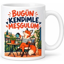 Nida Kendime Randevu Tasarımlı Porselen Kupa - Model 924 Nıda