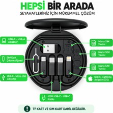 Hace Bazaar 60W Type-C Çok Fonksiyonlu Şarj Kablo Seti ZR1414
