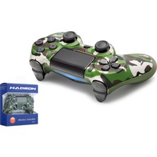 Hace Bazaar Bluetooth Gamepad Oyun Kolu Ps4 Uyumlu Doubleshock 4 Yeşil Kamuflaj HD323A