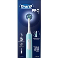 Oral-B Pro Series 1 Mavi Elektrikli Diş Fırçası, 1 Diş Fırçası Başlığı, Tasarımı