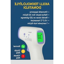 Dijital Temassız Ateş Ölçer, Kızılötesi Termometre ile Kolay Kullanım