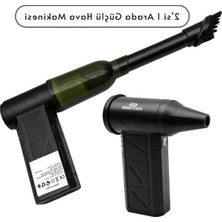 Mini Hava Üfleyici ve Vakumlu Süpürge, 110.000 Rpm Güç ile 200W Motor