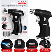 Gold Orion OR-100 Yaylı Pürmüz Torch Çakmak- 5'li Paket