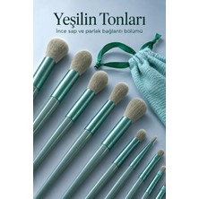 İlkyaz Fashion If ® Umuşak Kıllı Estetik Tasarımlı 13'lü Makyaj Fırçası Seti Günlük ve Profesyonel Kullanım