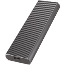 Happy Trend JHD35 M.2 Sata ve Nvme SSD Dual Protocol Disk Kutusu Type-C USB 3.1 10GBPS Alüminyum 4tb Destekli Harici SSD Disk Kutusu