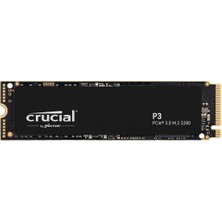 Happy Trend P3 1tb Pcıe Gen3 3D Nand Nvme M.2 Ssd, 3500 Mb/s'ye Kadar - CT1000P3SSD8