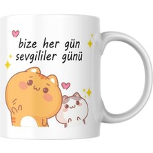 Happy Trend Günü Baskılı Kupa Bardak Komik Yazılı Hediyelik Çay Kahve Kupası