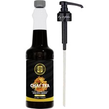 Happy Trend Tüfekçi Chai Tea Aromalı Şurup Pompalı Set, 750 ml