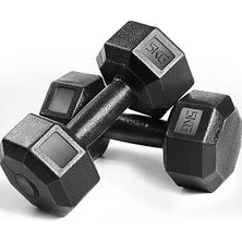 Happy Trend 3 kg x 2 Adet 6 kg Dambıl Seti, Dumbell Set Dumbell 2x3 kg