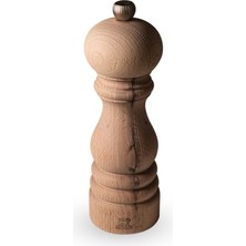 Happy Trend - Karabiber Değirmeni Paris Nature 18 cm - Klasik Öğütme Derecesi Ayarı - Pefc Damgalı Geri Dönüştürülmüş Ahşaptan - Fransız Bilgi Birikimi - Doğal Renkler