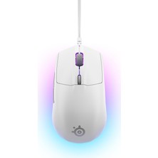 Happy Trend Rival 3 Gen 2 Rgb Gaming Mouse -Beyaz