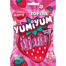 Happy Trend Tofita Yumiyum Çilek Aromalı Yumuşak Şekerleme 100 gr 1 Adet