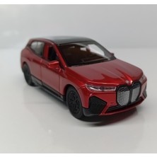 Happy Trend Dianomi Welly 1:32 Ölçek Bmw Ix Çek-Bırak 12 cm Metal Araba, Kırmızı