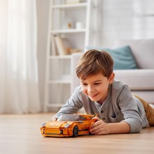 Happy Trend 791 Porsche 911 Gt3 Oyuncak Araba Yapı Taşları, Teşhir ve Koleksiyon Için Model Araç Kiti, Erkekler ve Yetişkinler Için Yarış Arabası Yapı, LEGO ile Uyumlu, 338 Parça