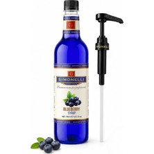 Happy Trend Kahve Şurubu Yaban Mersini Aromalı 70 cl + Pompa