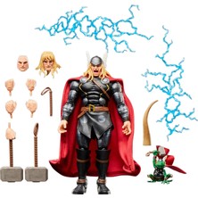 Happy Trend Legends Maximum Series Thor, Deluxe Thor Comics Koleksiyon 15,5 cm Aksiyon Figürü; Güçlü Pozlar Için Eklem; Şimşek Tanrısı Için Uygun Aksesuarlar
