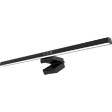 TemmuzX Göz Dostu Monitör Üstü LED Aydınlatma Asimetrik Optik 3 Renk Işık Ayarlanabilir Parlaklık 61 cm