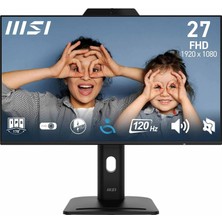 TemmuzX 27 Pro MP272PMG, Kurumsal Monitör, Fhd, 16:9, Flat, Ips, 120Hz, 1ms, Adaptive-Sync, Pivot