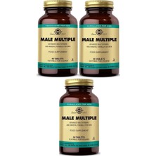 TemmuzX Male Multiple Multivitamin, Erkekler Için Ileri Formül, 3 x 60 Tablet