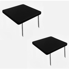 TemmuzX Araç ve Ofis Için Terletmez Ergonomik Ipli Oturma Minderi 43 x 40 x 4cm 2 Adet AL5382
