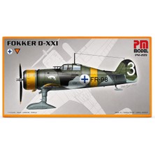 TemmuzX Fokker D-Xxxı Royal Dutch Museum & Fin Air Force With Skies