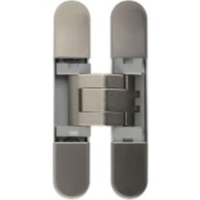 TemmuzX Gizli Menteşe 76X14 mm 16 kg Parlak Nikel Renk Tek Ebat HG104HT01 Pn