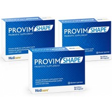 TemmuzX Provim Shape Probiyotik 30 Kapsül*3 Adet 103219-3-1