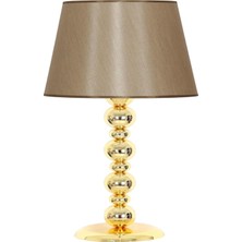 TemmuzX Gold Kaplama Blanc Metal Abajur - Haki Yeşil VNR0606GBLNC030