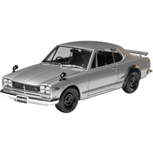 TemmuzX 1/24 Nissan Skyline 2000 Gt-R H.t. Plastik Araba Maket Kiti