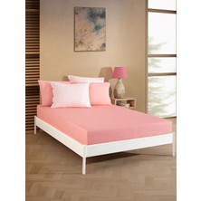 Lastikli Çarşaf Seti Çift Kişilik 160X200 cm – Tek Kişilik 100X200 cm Seçenekli – Yumuşak Dokulu Çarşaf + Yastık Kılıfları – Günlük Kullanıma Uygun (S