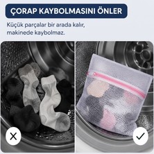 Brentino Çamaşır Yıkama Filesi - 40X50 cm - Fermuarlı - Tekrar Kullanılabilir