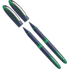 Schneider One Business 0.6 mm Roller Imza Kalemi, 2 Adet, Yeşil