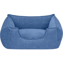 Pet Comfort Alpha Mirandus Mavi Kedi ve Köpek Yatağı S 50X60CM