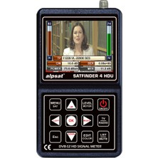 Satfinder Alpsat 4 HD Görüntülü Uydu Yön Sinyal Bulucu Dayanıklı Tasarım ve Yüksek Performans