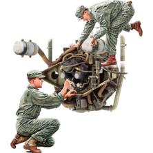 Miniart 35461 1:35 1:35 Abd Tank Tamir Ekibi. Continental W-670 Motoru ile